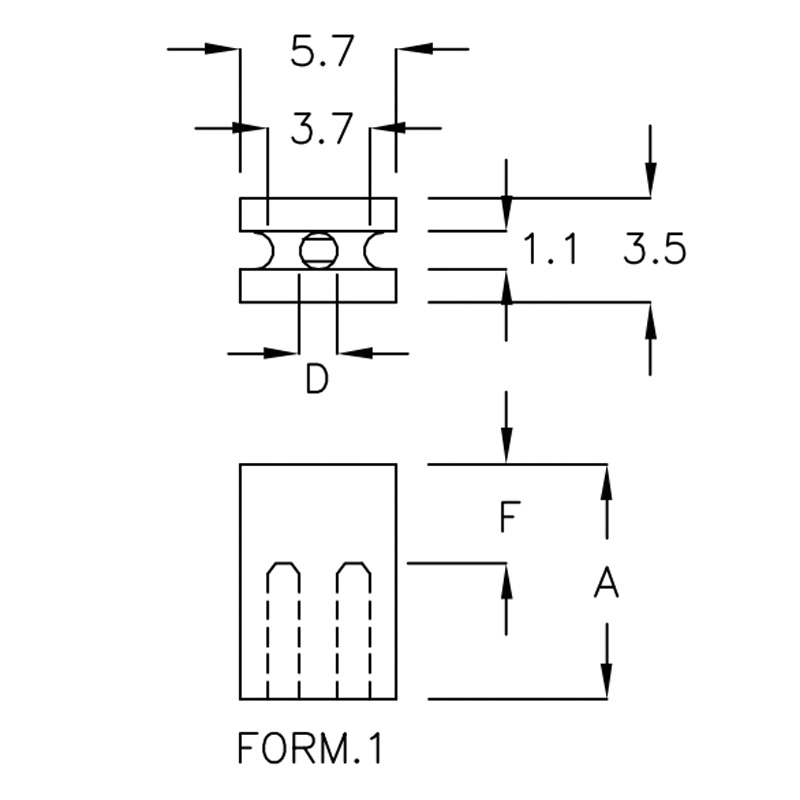 LED Lens Holder LC-QE8LR